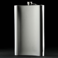 Фляжка ГИГАНТ &laquo;Мера&raquo;, 1920 мл, серебристая