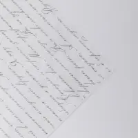 Бумага упаковочная тишью &laquo;Стихи&raquo;, 50 х 70 см