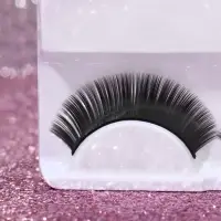 Ресницы накладные &laquo;Двойной объём&raquo;, 11 мм, без клея, чёрные