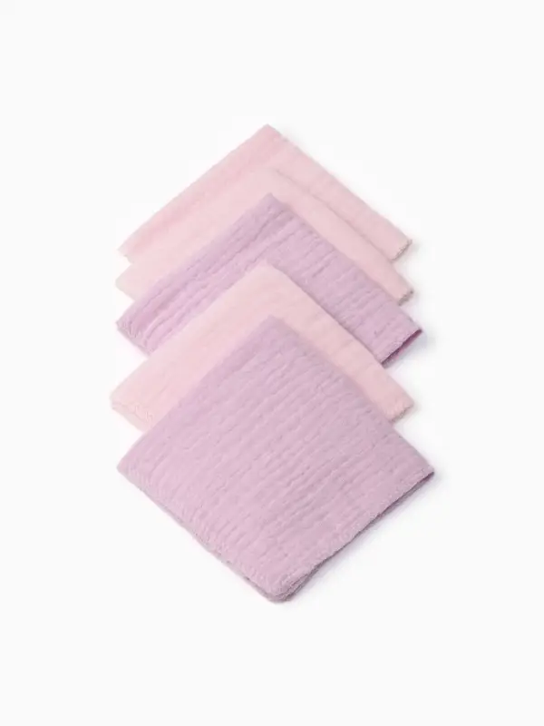 Набор платочков Крошка Я Cupcake 20*20 см-5 шт, муслин, 100 % хлопок