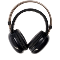 Наушники полноразмерные Mybit W-33, RGB подсветка, BT5.3, 800 мАч, Type-C, чёрные