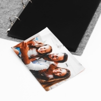 Фотоальбом войлок 30 листов "Сердечко"  24,5х20 см