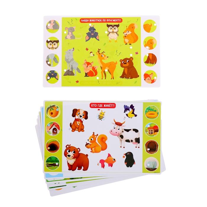 Электровикторина &laquo;Изучаем животных&raquo;, 200 заданий, 3+