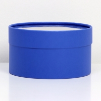 Подарочная коробка "Wewak" пурпурная, завальцованная с окном, 18 х 10 см