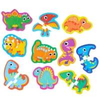 Мягкий пазл для малышей &laquo;Динозаврики&raquo;, 10 пазлов, Крошка Я