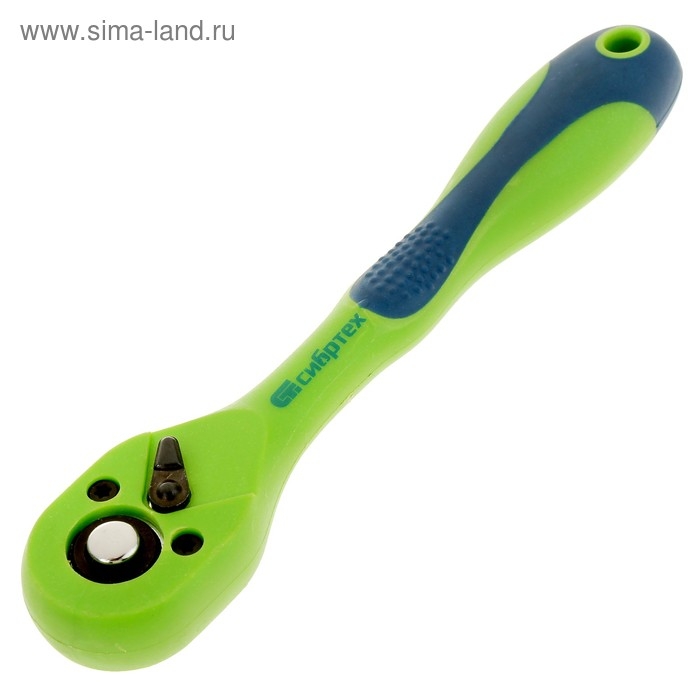 Ключ-трещотка "СИБРТЕХ", 1/4", двухкомпонентная рукоятка