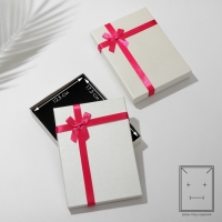 Коробочка подарочная под набор &laquo;Малина&raquo;, 13&times;18, цвет бело-розовый