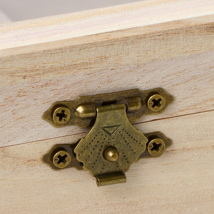 Ящик для хранения чайных пакетиков Доляна &laquo;Ахмадабад&raquo;, 4 ячейки, 25&times;9,5&times;6,5 см