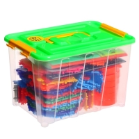 Конструктор ТИКО &laquo;Геометрия&raquo;, 155 деталей, 6 колёс