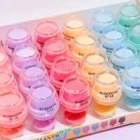 Бальзам для губ &laquo;Бокал&raquo;, микс цветов и ароматов, светящийся в темноте