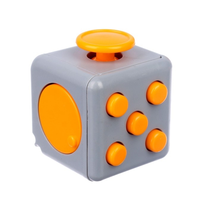 Фиджет кубик антистресс &laquo;Котики&raquo;, МИКС, в шоубоксе