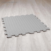 Развивающий коврик-пазл &laquo;Серый&raquo; 60х60х1 см