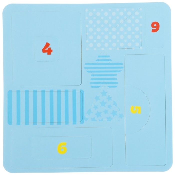 Детская развивающая игра EVA &laquo;Маленький строитель 1&raquo;, изучение форм / цветов, виды МИКС, Крошка Я