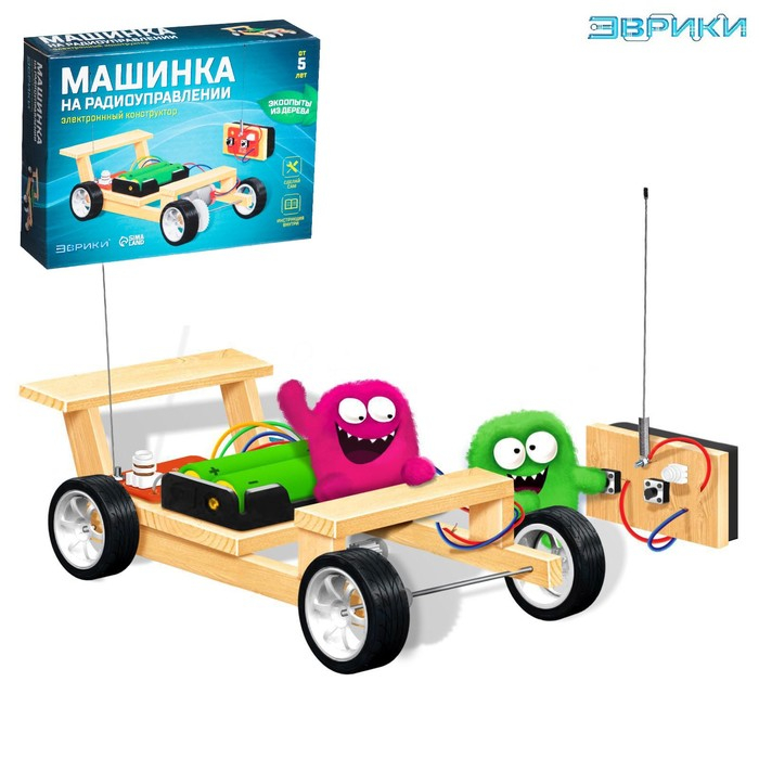 Набор для опытов &laquo;Машинка&raquo;, работает от батареек