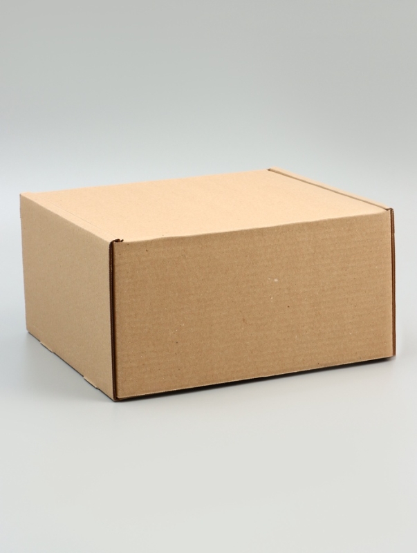Коробка самосборная, крафт, бурая 27 х 27 х 15 см