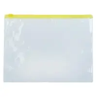 Папка-конверт на молнии формат А5 120мкр прозрачная молния МИКС 23,3&times;18см