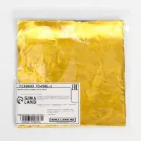 Фольга для конфет 10*10см 100шт., золотой