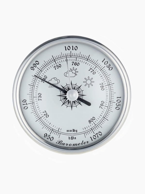 Барометр механический, метеостанция, настенный, d=7,2см