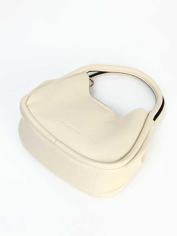 Сумка женская тоут на молнии, цвет белый