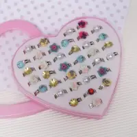 Кольцо детские &laquo;Ассорти&raquo; лилии, форма МИКС, цвет МИКС