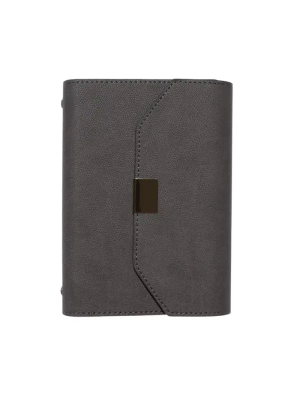 Органайзер на кольцах, C6, с клапаном, 80л, линия, к/зам, Серый