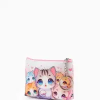 Кошелек дет 13-01-01 Июнь2517, 10,5*2,5*8 см, отд на молнии, микс