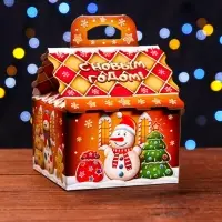 Подарочная коробка &laquo;Пряничный&raquo; 12&times;12&times;16.8 см