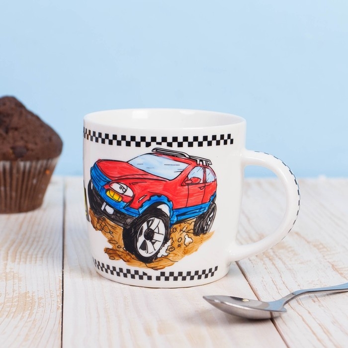 Кружка под роспись &laquo;Чемпион&raquo;, 300 мл