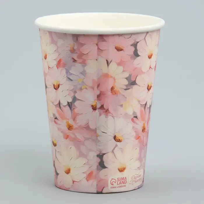 Стакан для цветов &laquo;Цветы&raquo;, 350 мл