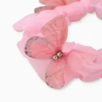 Резинка для волос &laquo;Бабочки&raquo; розовая, Коты аристократы