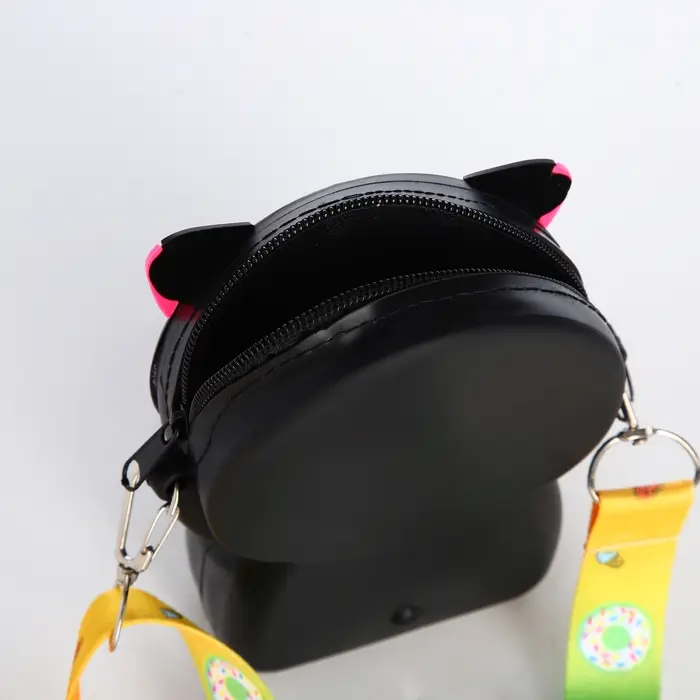 Сумка детская для девочки на молнии &laquo;Выбражулька&raquo;, pop it, цвет чёрный