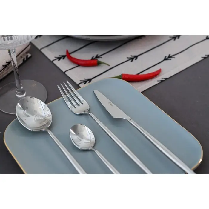 Вилка столовая &laquo;Торнбери&raquo;, h=21,3 см, толщина 7 мм, цвет серебряный