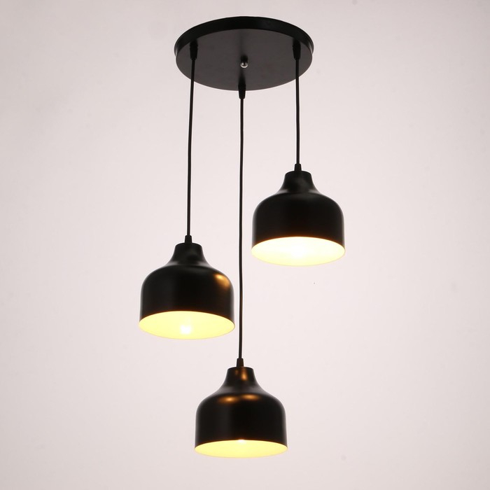 Люстра BayerLux Подвес BayerLux 6111/3 3х40Вт Е27, черный