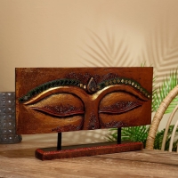 Декор "Глаза" албезия 50х6х27 см