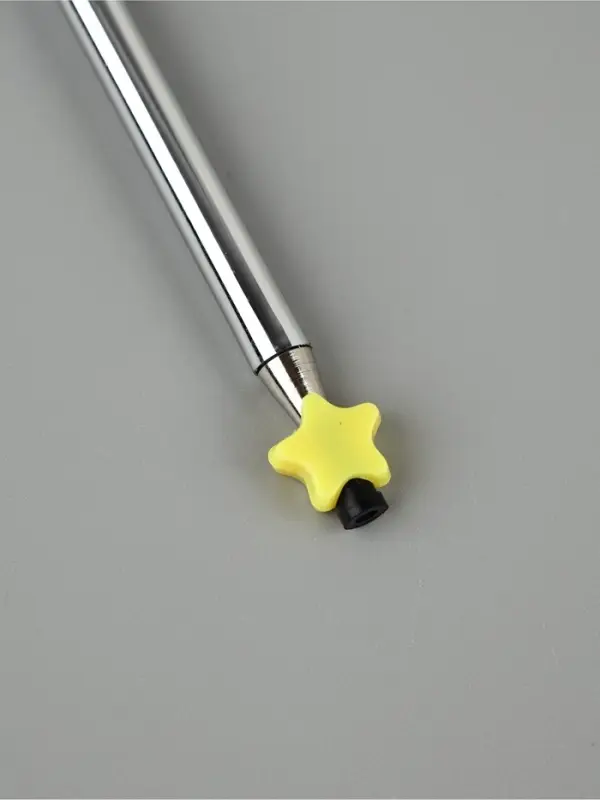 Перо белое с серебром (наконечник ручка), дл.25 см