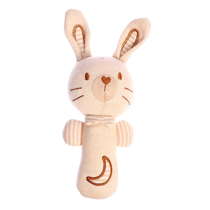 Подарочный набор для новорождённых &laquo;Зайчик&raquo;, 3 мягкие погремушки