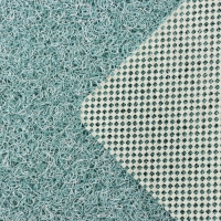 Коврик придверный грязезащитный SAVANNA, 45&times;75 см, цвет бирюзовый