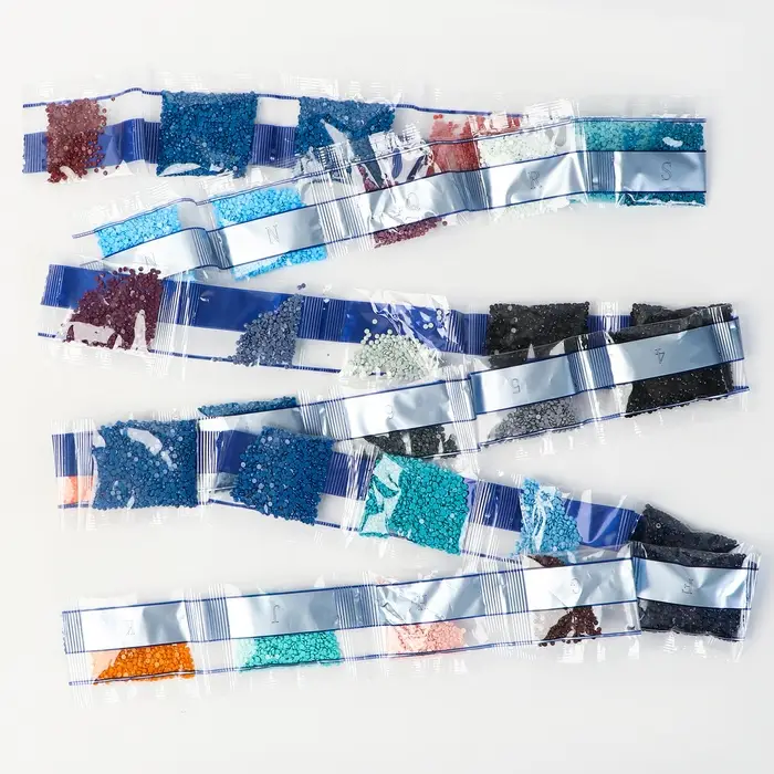 Алмазная вышивка полное заполнение "Сказочный замок", на раме, 40*50 см