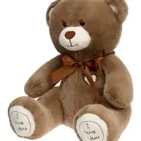 Мягкая игрушка "Медведь Фил", цвет бурый, 55 см МФил/30/230-1