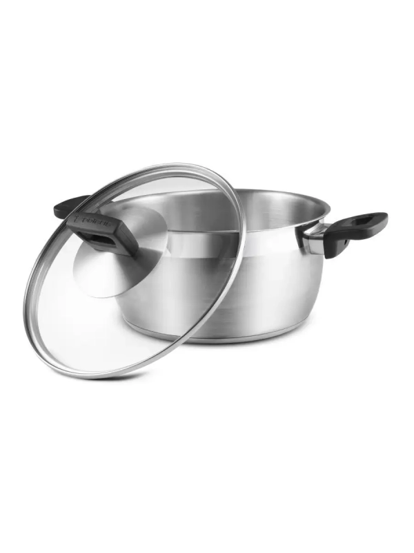 Кастрюля Rialto-20С со стеклянной крышкой, 3.2 литра