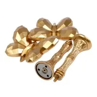 Крючок для штор CAPPIO KS037, цвет золото, 2 шт