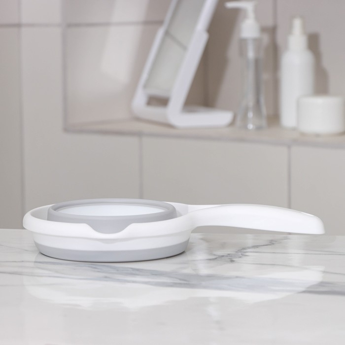 Ковш складной &laquo;Флекс&raquo;, 1 л, 27&times;16,5&times;11 см, цвет смоки