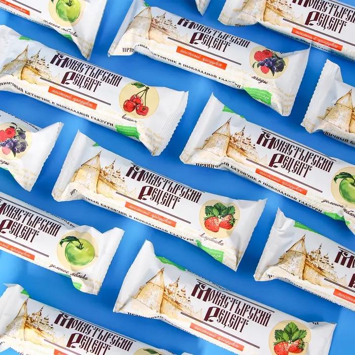 Пряничный батончик &laquo;Монастырский рецепт&raquo; в шоколадной глазури, ассорти, 40 г