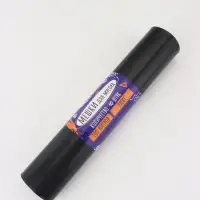 Мешки для мусора 100 л, 50 мкм, ПВД, 10 шт, цвет черный