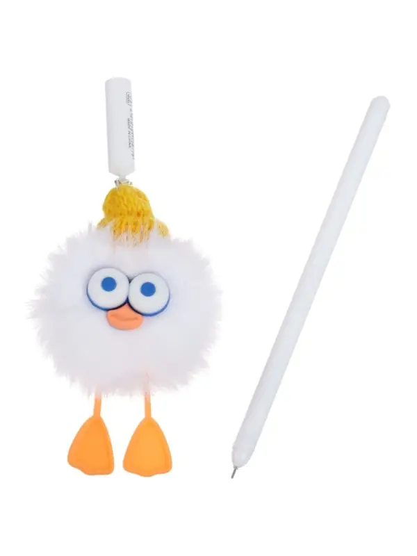 Ручка гелевая-прикол &laquo;Утенок&raquo; (штрихкод на штуке)