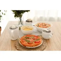 Тарелка глубокая Avvir Carve, 680 мл, d=21,5 см, стеклокерамика, цвет белый