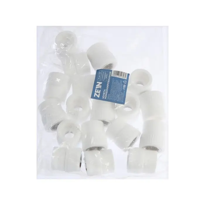 Муфта комбинированная ZEIN, полипропиленовая, внутренняя резьба, d=25 мм &times; 1/2"