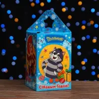 Коробка новогодняя подарочная складная &laquo;Простоквашино&raquo; 11&times;11&times;17.2 см