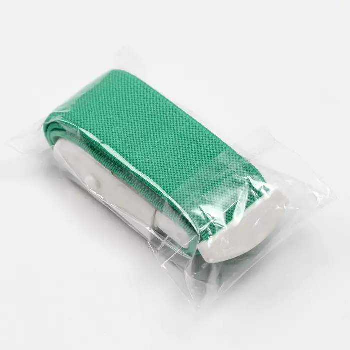 Жгут текстильный, 40&times;2.5 см, зеленый