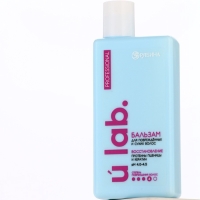 Профессиональный восстанавливающий бальзам для сухих и пористых волос с кератином и протеинами пшеницы, 250 мл ULAB